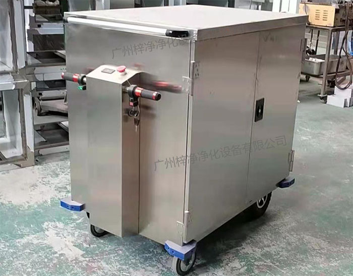 無菌物品電動運送車又稱為無菌物品運送車、無菌密封下送車、無菌物品回收車。