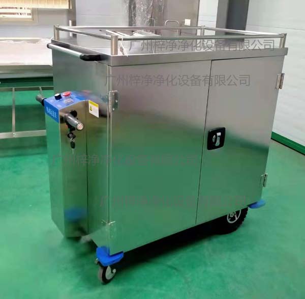 醫院醫療無菌物品回收車,下送車,密封車、電動運送車材質說明